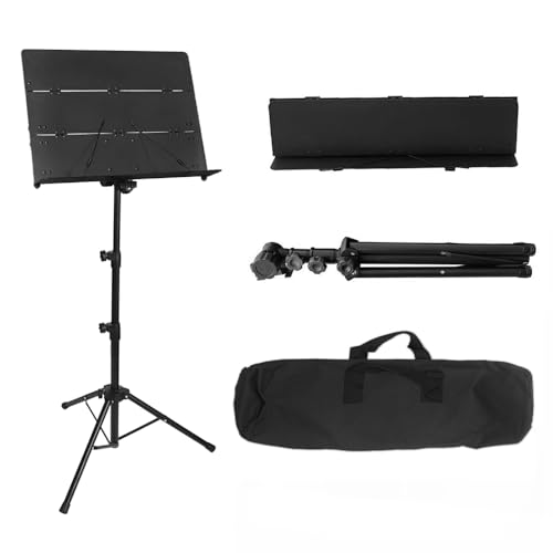 Amazon | 譜面台 楽譜たて 折りたたみ式 三つ折り 楽譜スタンド 78